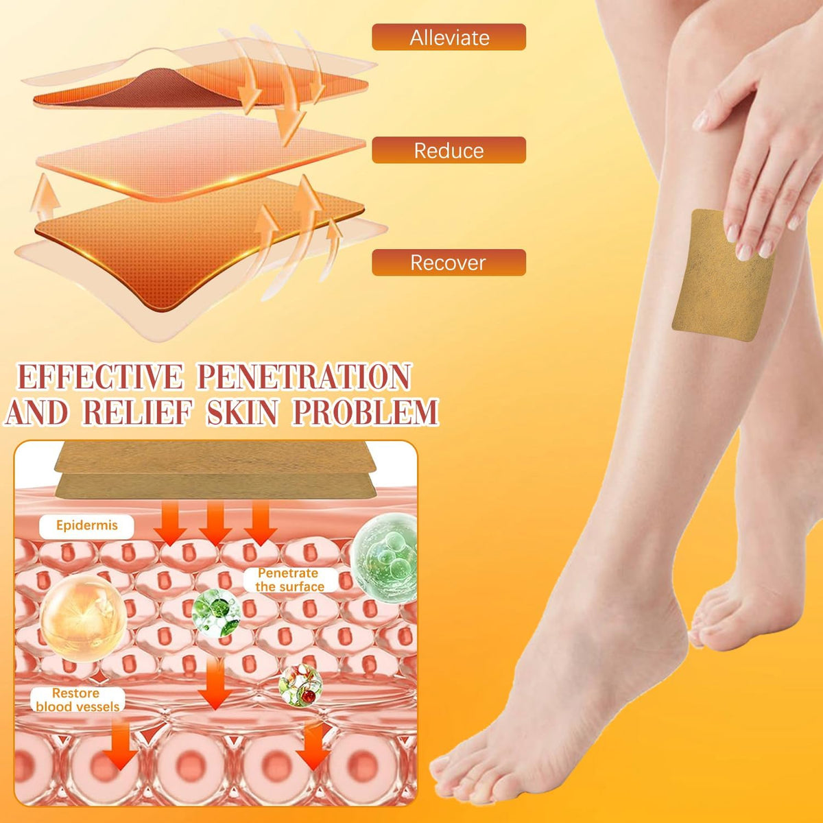VeinGuard™ - Instant Relief Varicose Vein Patches (Buy 1 get 1 Free🔥)