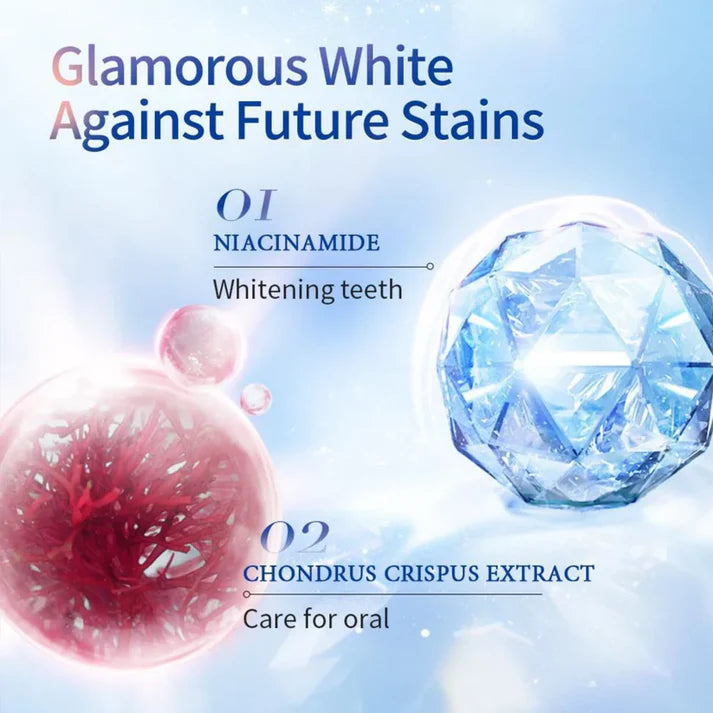 Triple Whitening Niacinamide Whitening Toothpaste (Imported From USA)