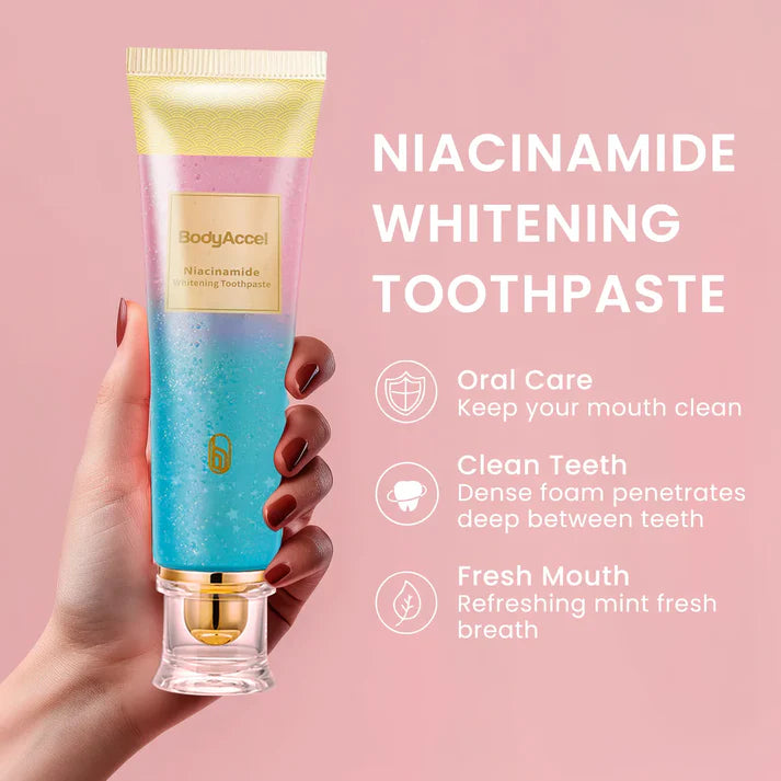 Triple Whitening Niacinamide Whitening Toothpaste (Imported From USA)